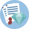 Contract icon